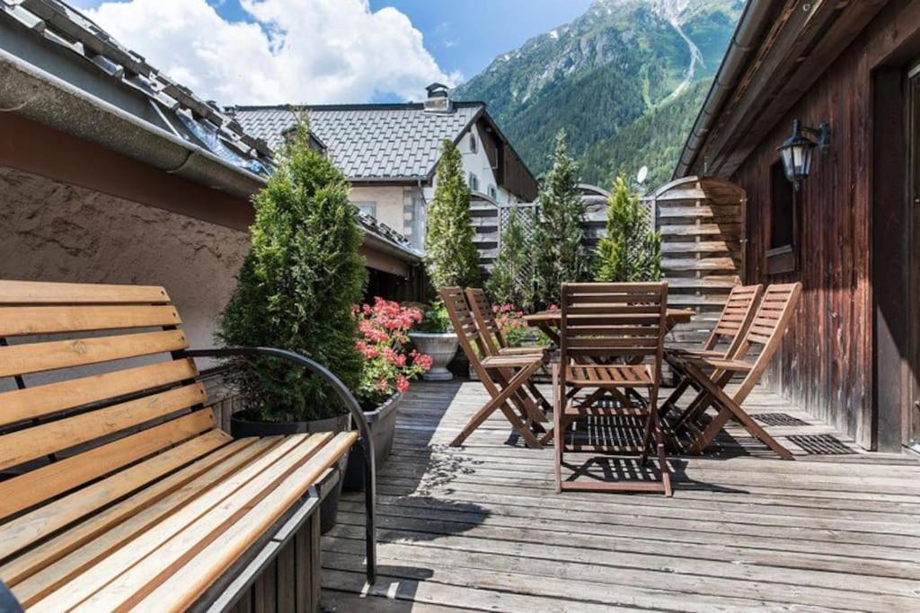 90M2 Hypercentre, Terrace, Next To Ski Lift 霞慕尼 外观 照片