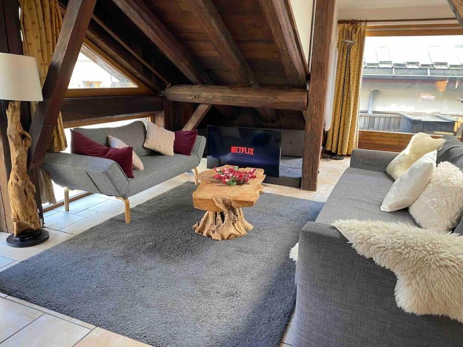 90M2 Hypercentre, Terrace, Next To Ski Lift 霞慕尼 外观 照片
